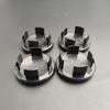 4pcs 54mm ABS Logo S Wheel Center Caps Car Emblem Rims Cover Hub Caps