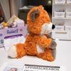 Sloth Raccoon Plush Gray Fox Toy Baby Appease Doll Huggble Doll Kids Birthday Gift Kawaii Stuffed Animal Gift Decor