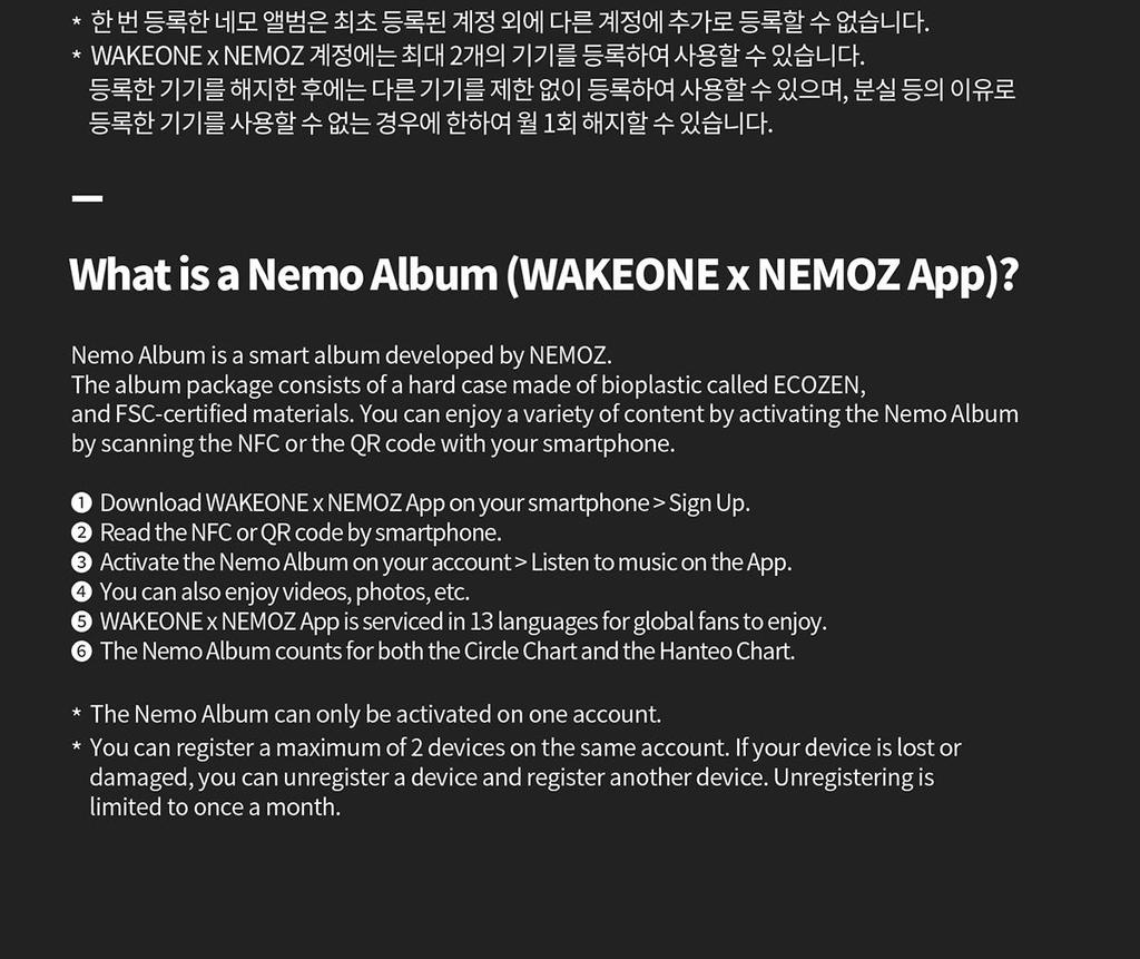 (NFC Nemo ver.) izna [N/a] 1:a Mini Album