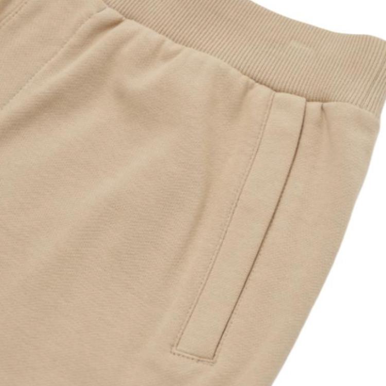 New MLB Base Logo Casual Shorts Unisex Beige 3ASPB0223-50BGS