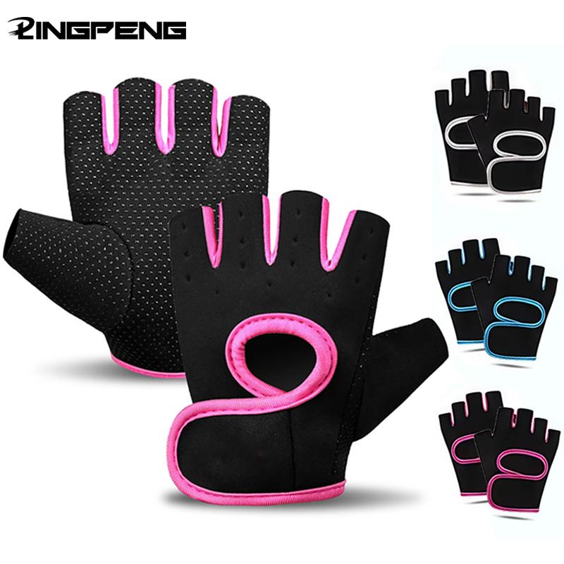 Outdoor Sports Gloves Half Finger Men's And Women's Fitness Cycling Wrist Gloves Rock Climbing Non-slip Breathable Cycling