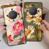 Funda Phone Cover Case for Honor 200 400 Lite X7 X6 8X X8 Magic5Lite X5b 70 90 X9a Oil Painting Flower