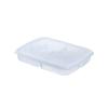 Refrigerator 4 Grids Food Storage Box Container Fruit Vegetable Freezer Organizers Salad Seal Fresh Box Kitchen Accessories