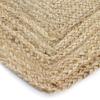 Handmade Natural Braided Jute Living Room Rug 190x290