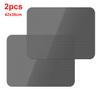 2Pcs Car Sunshade Stickers Electrostatic Sticker Window Sun-shading Stickers Sun Block Car Rear Windows Side Blocks Cover Film