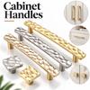 Hammered Texture Cabinet Handles Square Shape Door Handles New Wardrobe Pulls  Drawer Hardware