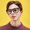 LK1019 Blue Light Blocking Glasses Frame_C1 BLACK