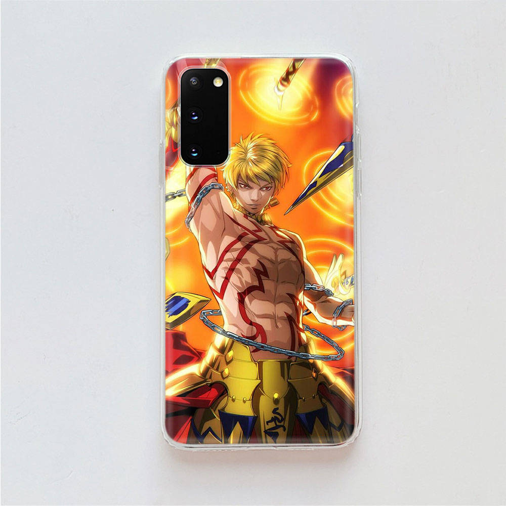 

AD100 Fate stay night Прозрачный чехол для Samsung A04 A14 A23 A34 A54 M23 M33 M52 M53 Realme 10 9 C30S C35 C55 VIVO Y02 Y21 Y33S Y51 X80 V25 Чехол Realme Narzo 50 5g эбеновый