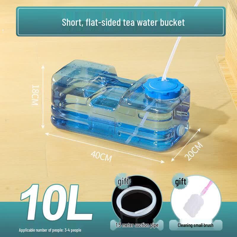 ZISIZ Plastic Water Storage Bucket
