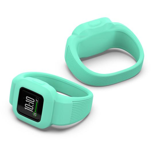 Watch Band All-in-one Soft Silicone Smart Watch Replacement Strap Wristband for Garmin Fit JR3/Vivofit Jr.3