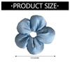 Oversized Floral Hair Tie Princess at Large Ruched Hair Tie Large Hair Rings Laciness Hair Tie Scrunchies Flower