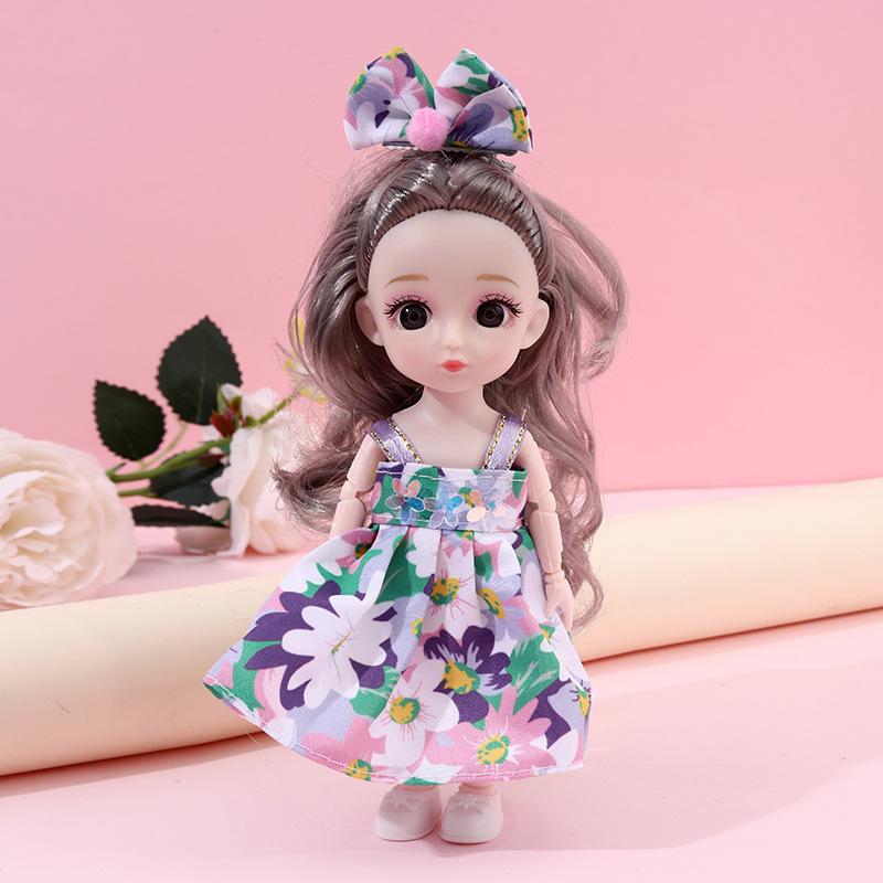 Dressup Doll 13 Joints 16cm Girl Birthday Gift Princess Children's Toy