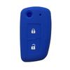 Car Key Fob Cover Case Cap For Nissan Sunny Qashqai J11 X-trail Murano Kashkay Juke Flip Folding Remote 2buttons Silicone Case