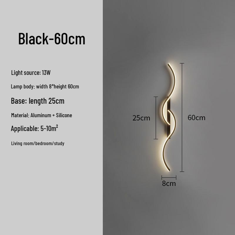 Modern Minimalist Wall Lamp: Luxury Living Room & Bedroom Decor