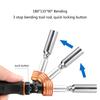 40pcs Versatile Magnetic Ratchet Screwdriver Set Compact Stubby Screwdriver with Bits Adjustable Rotations Screwdriver