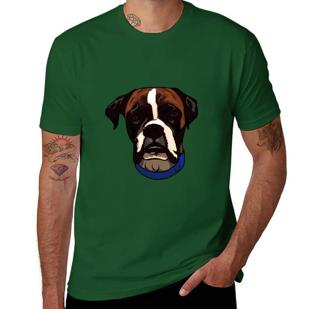 Buckley the Boxer 1 T-Shirt tops blacks customs design your own designer t shirt men