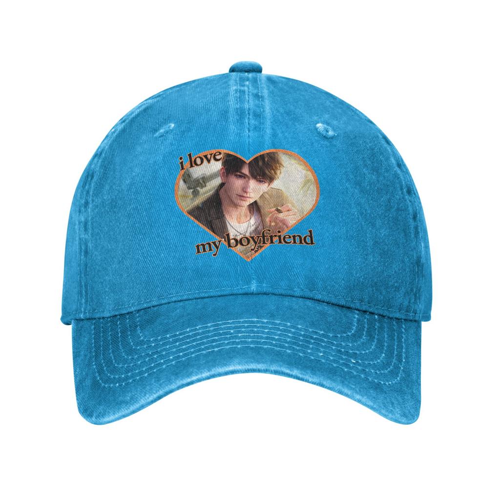 Casual Love and Deepspace Caleb Otome Game Baseball Caps for Men Women Distressed Washed Headwear Unstructured Soft Hats Cap