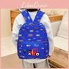 Unique Blue Excavator Preschool Backpack For Kids Featuring Fun And Playful Style