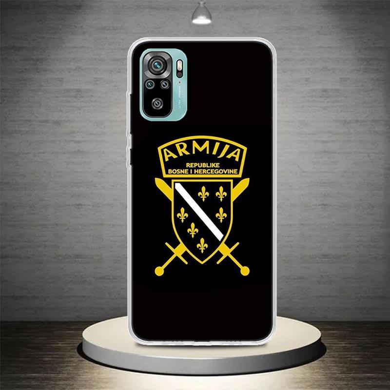 Bosnien und Herzegowina Flagge Handyhülle Schale Für Xiaomi Redmi 9C 10C 12C 13C 14C 12 13 10A 10 9A 9 9T 8A 8 7A 7 6A 6 Pro K80 K70