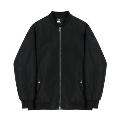 Pracovná bomber bunda Pánska Jarná a Jesenná Kórejský Štýl Voľná a Trendy Retro Všetko-k-všetkému Bejzbalová Uniforma