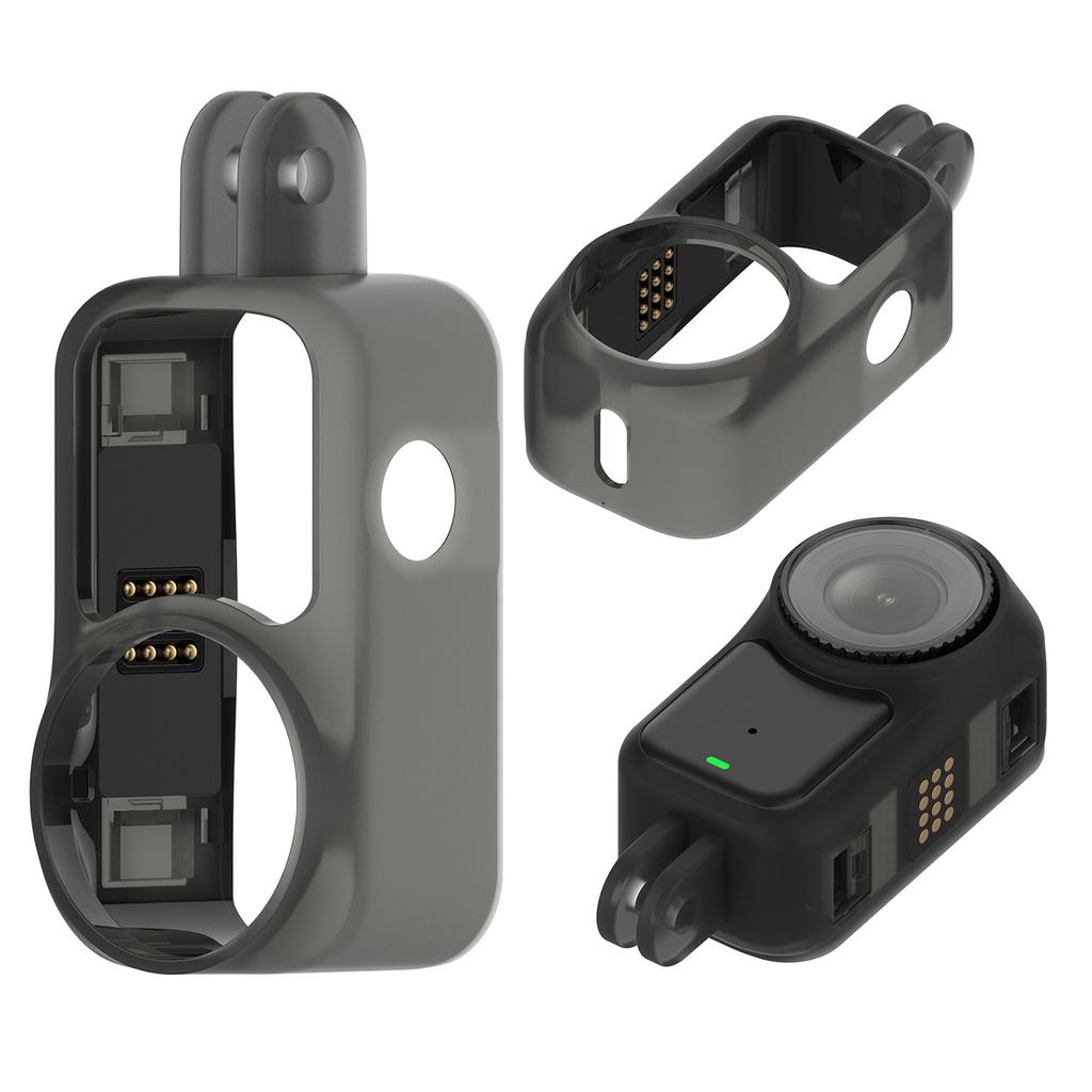 PC-Schutzhülle Passend für DJI Osmo Nano Kamera-Aufnahmekäfig Halterung USB-Anschluss Freigelegt Vollständiger Schutz Schnellverschluss-Design