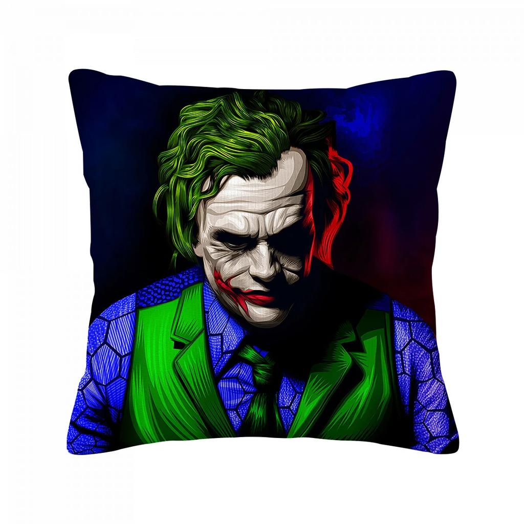 Joker Luxury Cushion Cover Interior Decoration Throw Pillow Covers for Living Room Cushions Home Decorations Anime