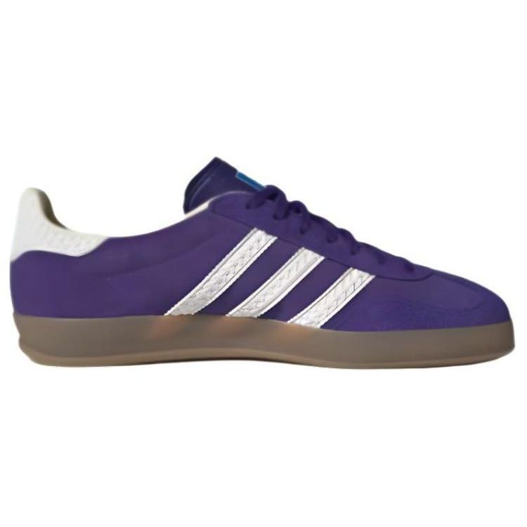 Adidas Gazelle Indoor Purple Core White Unisex Sneakers Gum IF1806