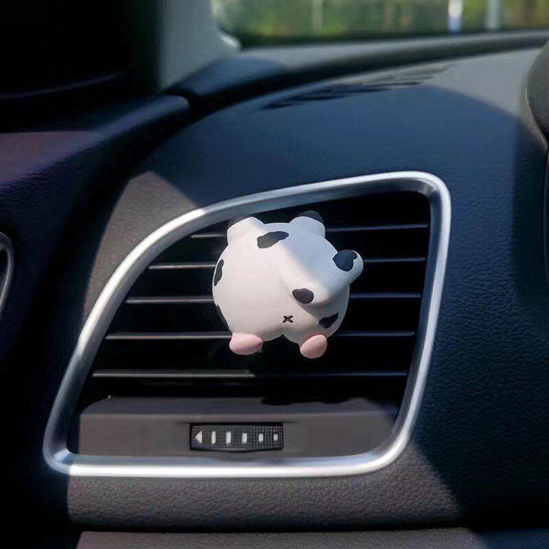 Corgi Butt Air Vent Clip Aromatherapy Gypsum Diffuser Stone Cute Animal Butt Creative Ornament Car Perfume Flower Cat Butt Gives Aromatherapy Perfume