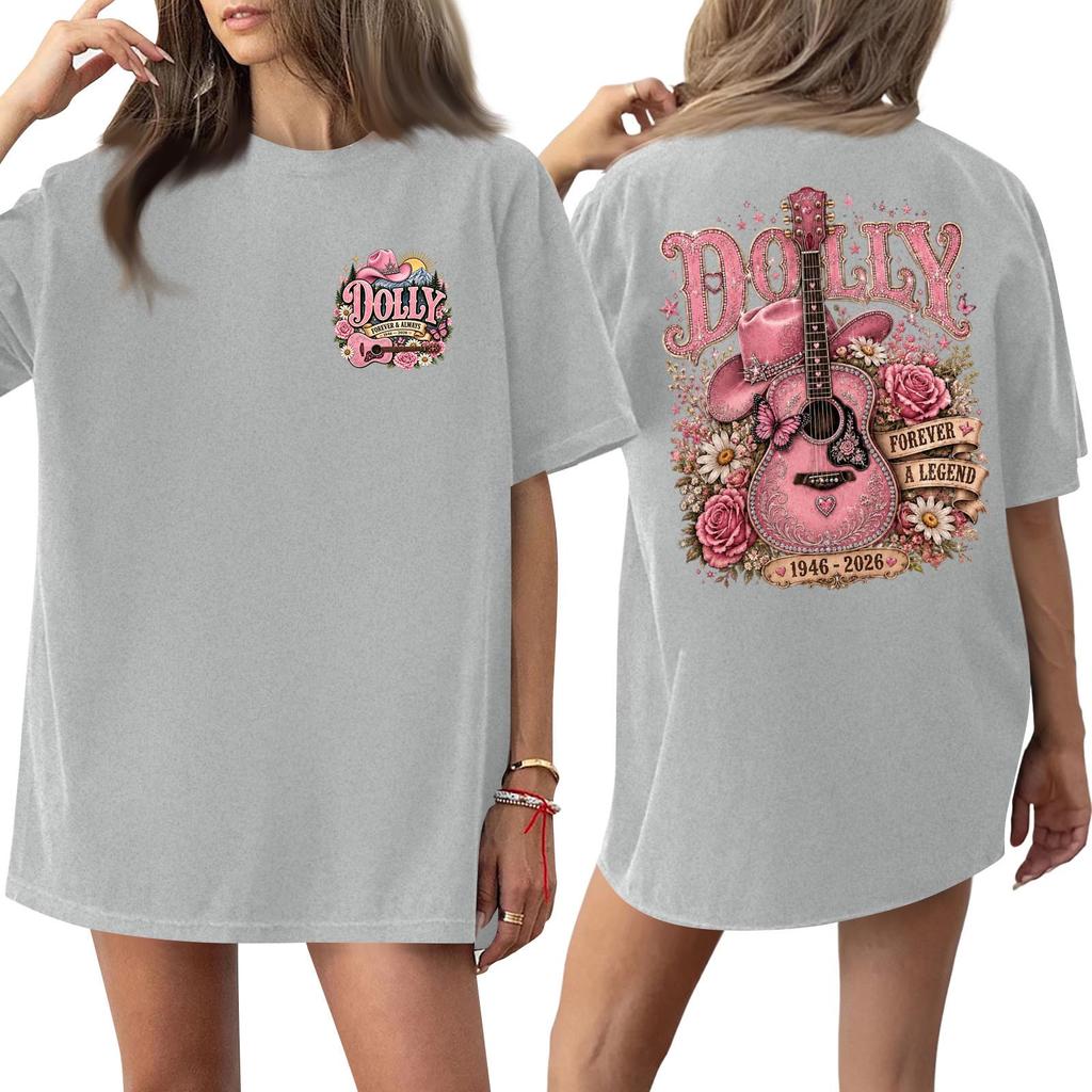 Women's Trendy Casual Short Sleeve Letter Print T-Shirt for Everyday Wear