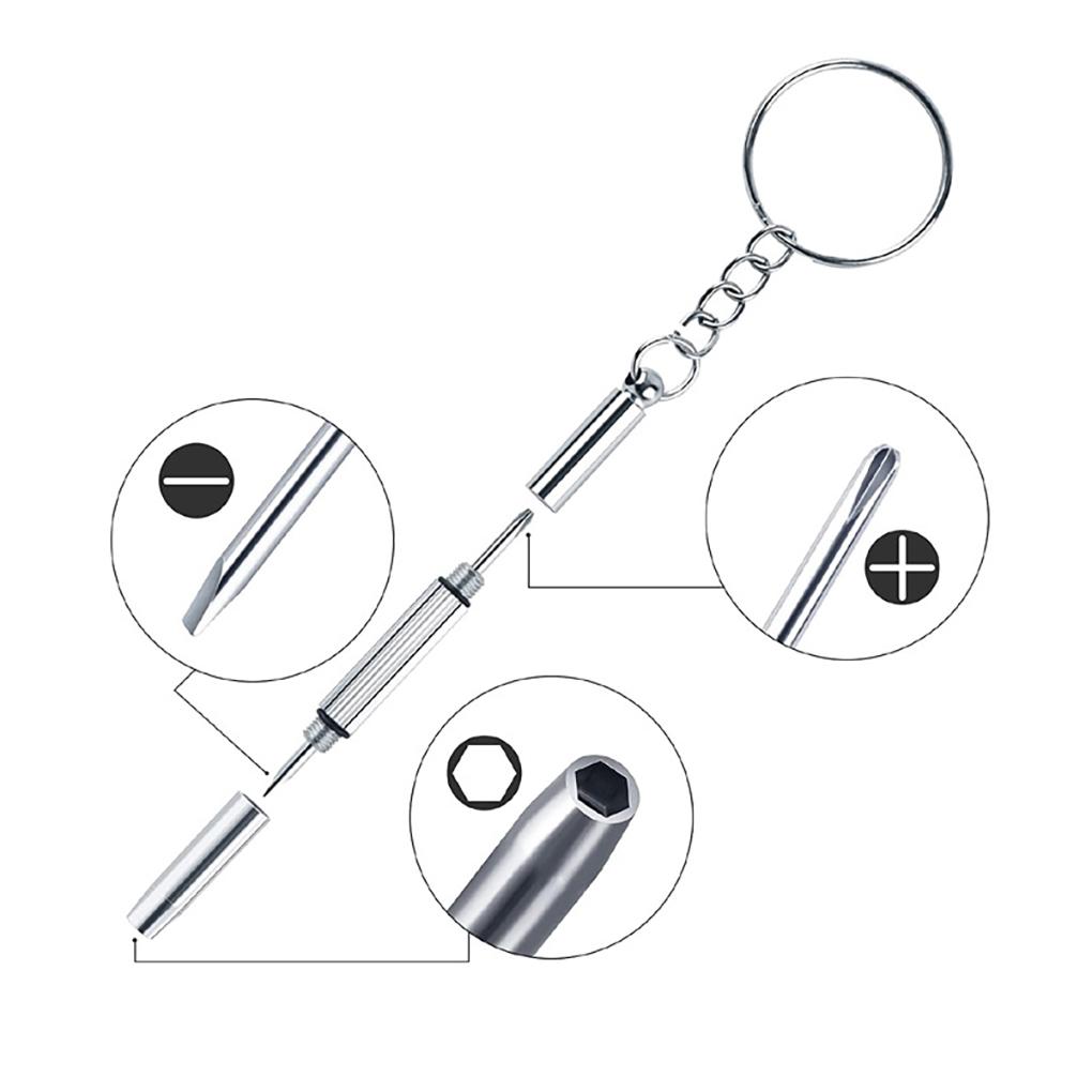 1 Box Brillenreparaturset Tragbar Ersatz Silikon Rahmen Nasenpad Sonnenbrillen Werkzeug Zubehör mit Schrauben