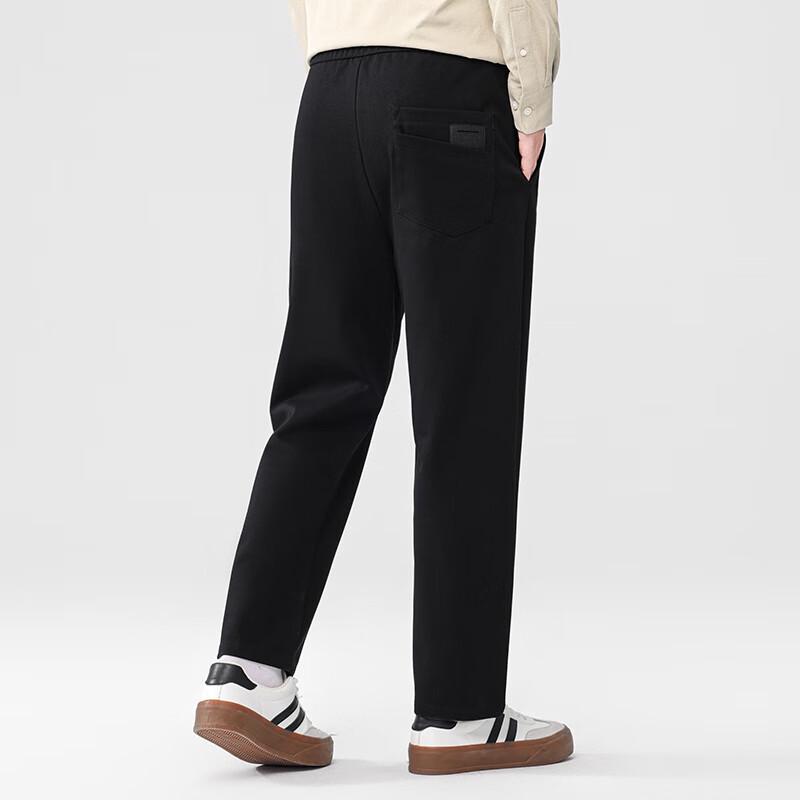 FIRS Men's Tencel Blend Casual Straight-Leg Pants