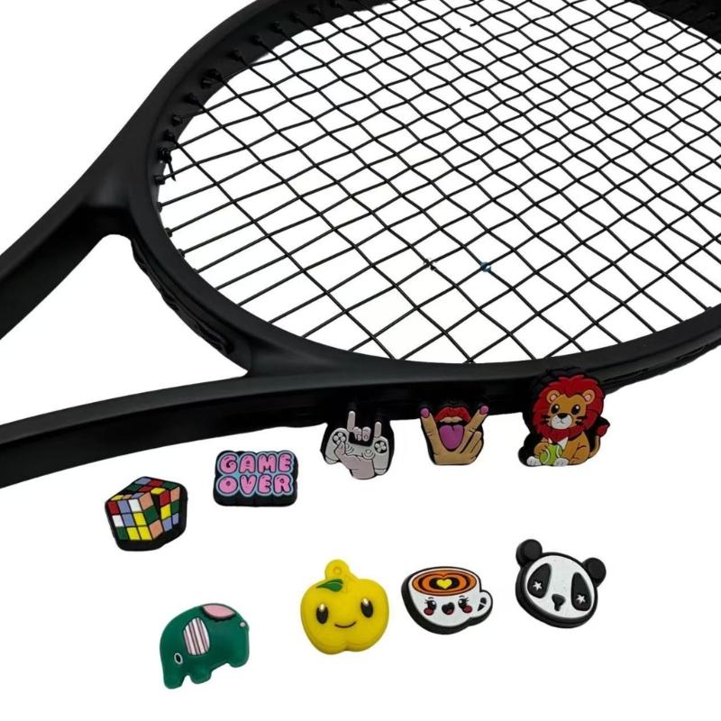Tennisschläger Vibrationsdämpfer, Tennisschläger Dämpfer Schläger Saiten Stoßdämpfer für Tennisschläger und Saite