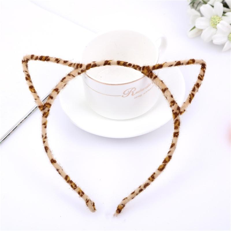 10Pieces Cats Ear Hairhoop Hair Styling Ornament Bendable Hairband For Kids Adults Theme Parties And Everyday Wear