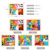 Shinse Wooden Puzzle, 5-Piece Series, Shape Matching Puzzle for Kids and Toddlers, Montessori Style, Early Development, Educational Toy, Fingertip