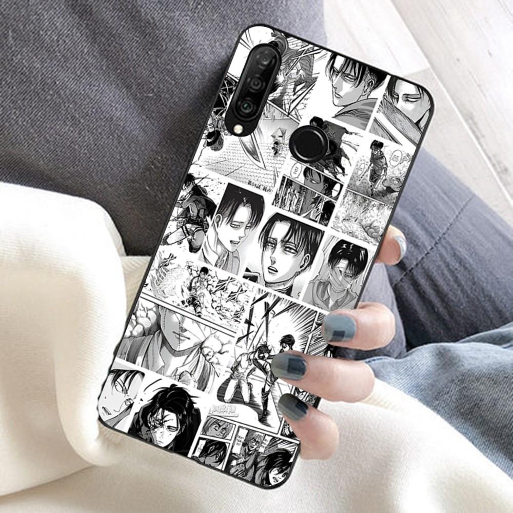 

Anime L-LEVI A-ACKERMAN Mousepad For Huawei Honor 10 lite 9 20 7A 9X 30 50 60 70 pro plus Soft Silicone Cover Huawei Honor 70