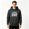 Men's No Pain No Gain Weight Lifting Graphic Print Hoodie Casual Long Sleeve Pullover Hooded Sweatshirt Gym Workout Streetwear Tops