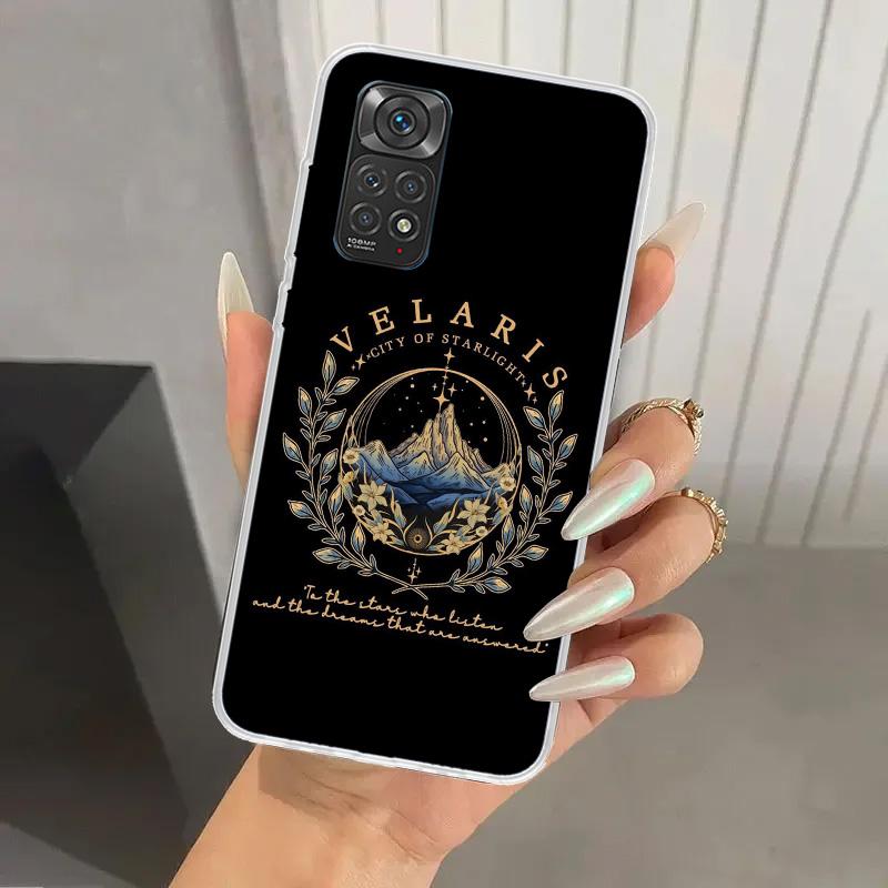 A Court of Mist Fury Sarah J Maas Phone Case for Xiaomi Redmi Note 15 14 14S 13 12S 12 Pro 11S 11 Plus 11T 11E 10S Soft Funda Pr