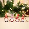 Christmas Gnomes Wooden Pendants Merry Christmas Decorations For Home 2025 Xmas Tree Christmas Ornaments Navidad New Year Gift