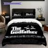 The Godfather Trilogy Threepiece Set 1 Duvet Cover 2 Pillowcase Without Core Bedding Set Duvet Cover And Pillowcase Soft And Comfortable