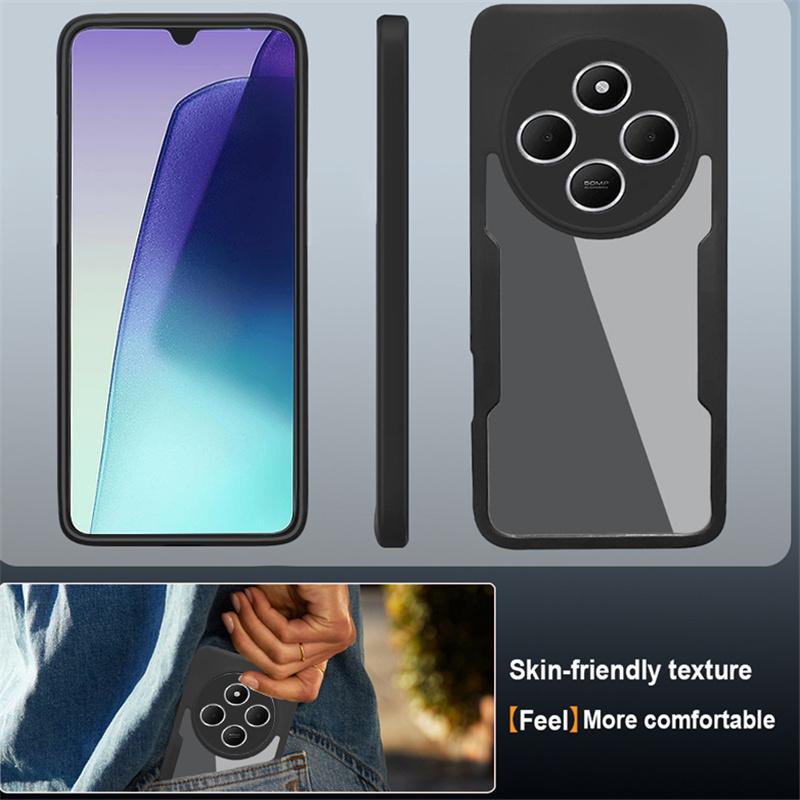 360-Grad-Schutzhülle für Xiaomi Redmi 14C 13C 5G 4G 10C 10A 10 Displayschutzhülle Redmi 14C 12C 12 9C 9A 9 Cover