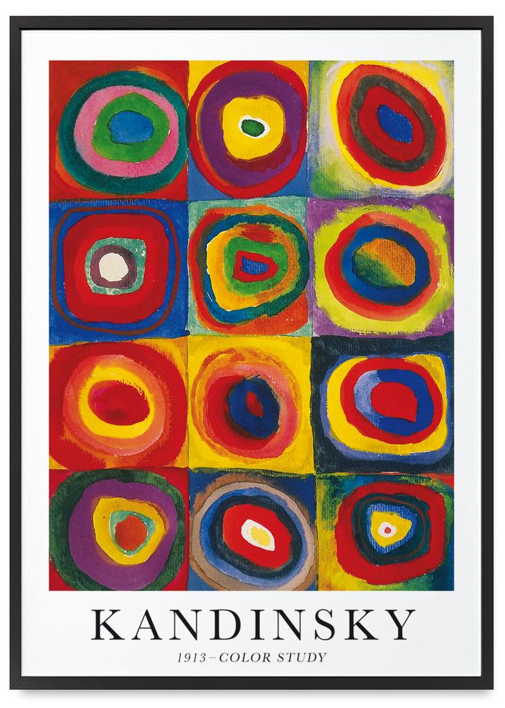 Plakat Kandinsky color study