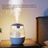 USB Portable Dual Nozzle Cold Fog Bedroom Silent Humidifier with AI Intelligent Digital Display of Air Humidity