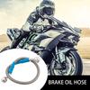 15.4-45 in Motorcycle Racing Hydraulic Brake Hose 10mm Braided Oil Hoses Line M