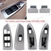 1PC Car Window Lift Control Switch Frame Panel Cover Ashtray Ash Tray For Toyota Land Cruiser Prado 120 LC120 2003-2009 LHD
