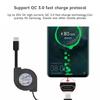 Type C Charging Cable up to 100cm, Supports QC/PD Fast Charging, 60W Power Out