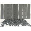 50-100Pcs Flat Tile 2x2 2x4 DIY Enlighten Plastic Smooth Building Block BricksCompatible All Brands Assembles Particles