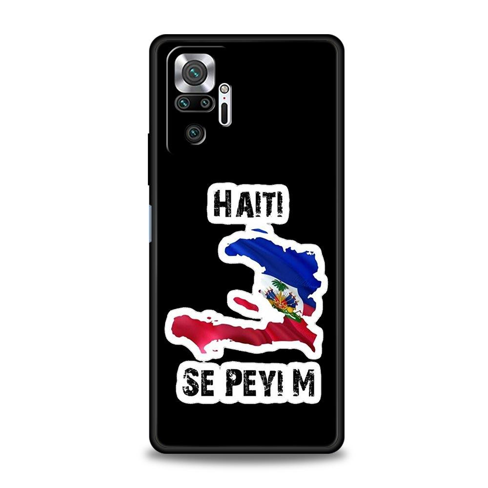 

shipping Haiti Flag Phone Case For Xiaomi Redmi Note 15 14 13 12 4G 9 10 11 Pro Plus 5G 14C 13C 12C 10C Soft TPU Cover Redmi Note 15 Pro 4G