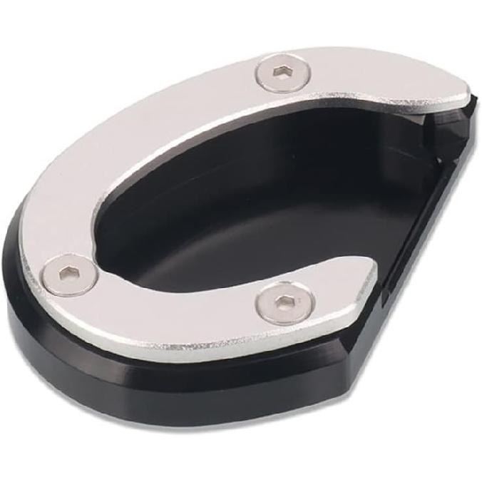 

AL-mart Motorcycle Kickstand Enlarge Plate Side Stand Extension Pad Fits for Triumph Bonneville Speedmaster/Bonneville Bobber чёрный