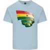 Curled Ghana Flag Ghanaian Day Football Unisexs Light Cotton TShirt