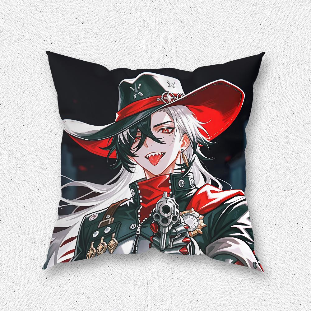 

Boothill Honkai Star Rail Pillow Case For Home Bedroom Room Decoration Living Room Sofa Cushion Cover Suitable 12x12Inch